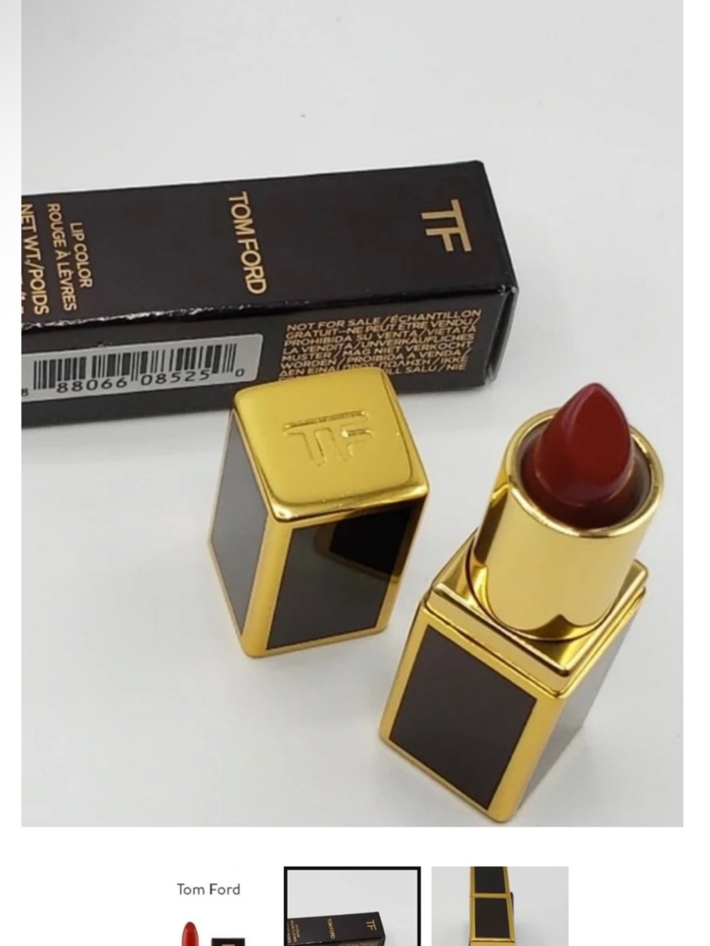 Tom Ford Mini Scarlett Rouge Cream Lipstick - Picture 2 of 2